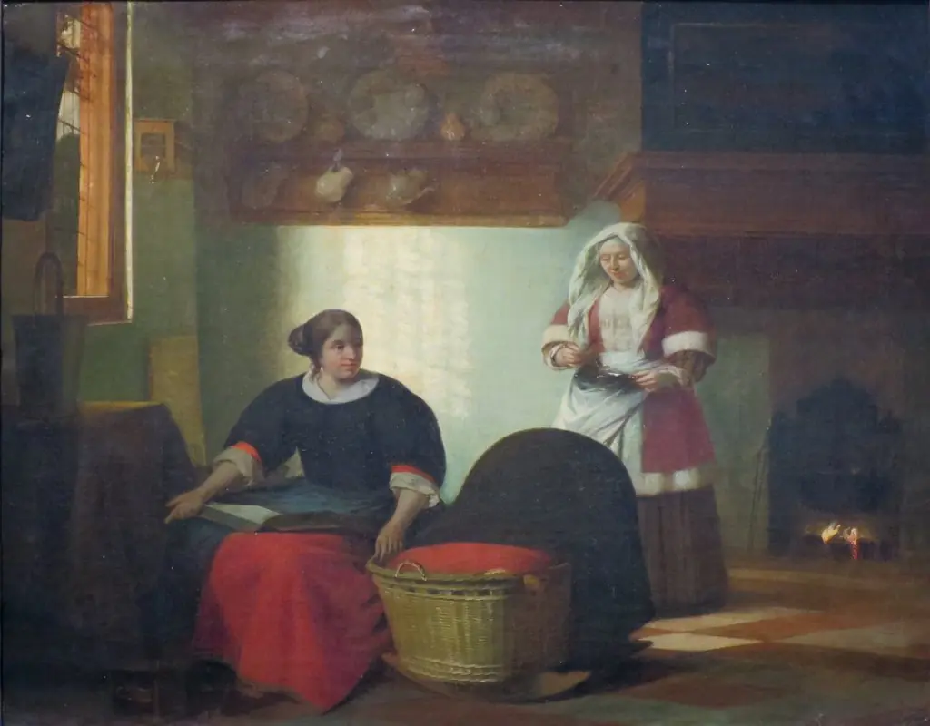 A Sick Child, by Pieter de Hooch