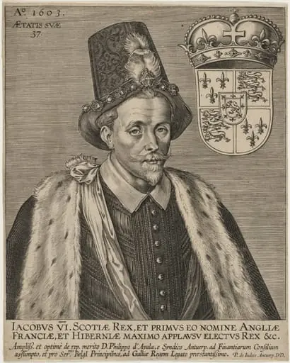 James VI, King of Scotland, by Pieter de Jode I