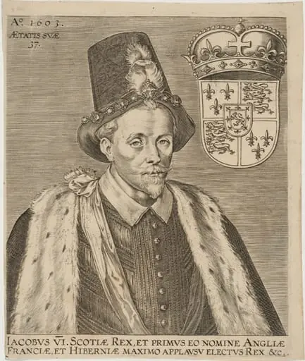 James VI, King of Scotland, by Pieter de Jode I