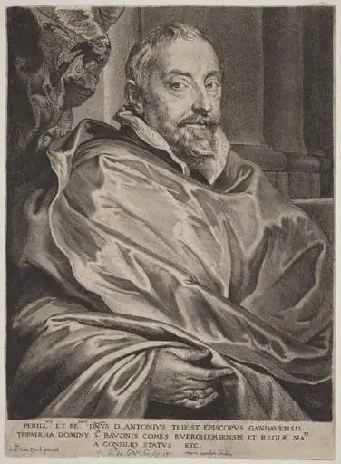 Anton Triest, by Pieter de Jode II