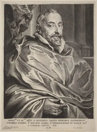 Anton Triest, by Pieter de Jode II