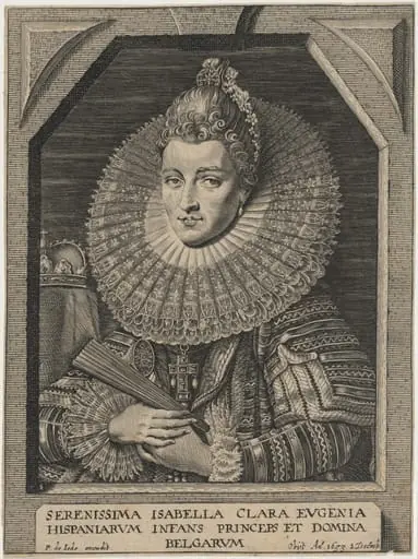 Isabella Clara Eugenia, by Pieter de Jode II