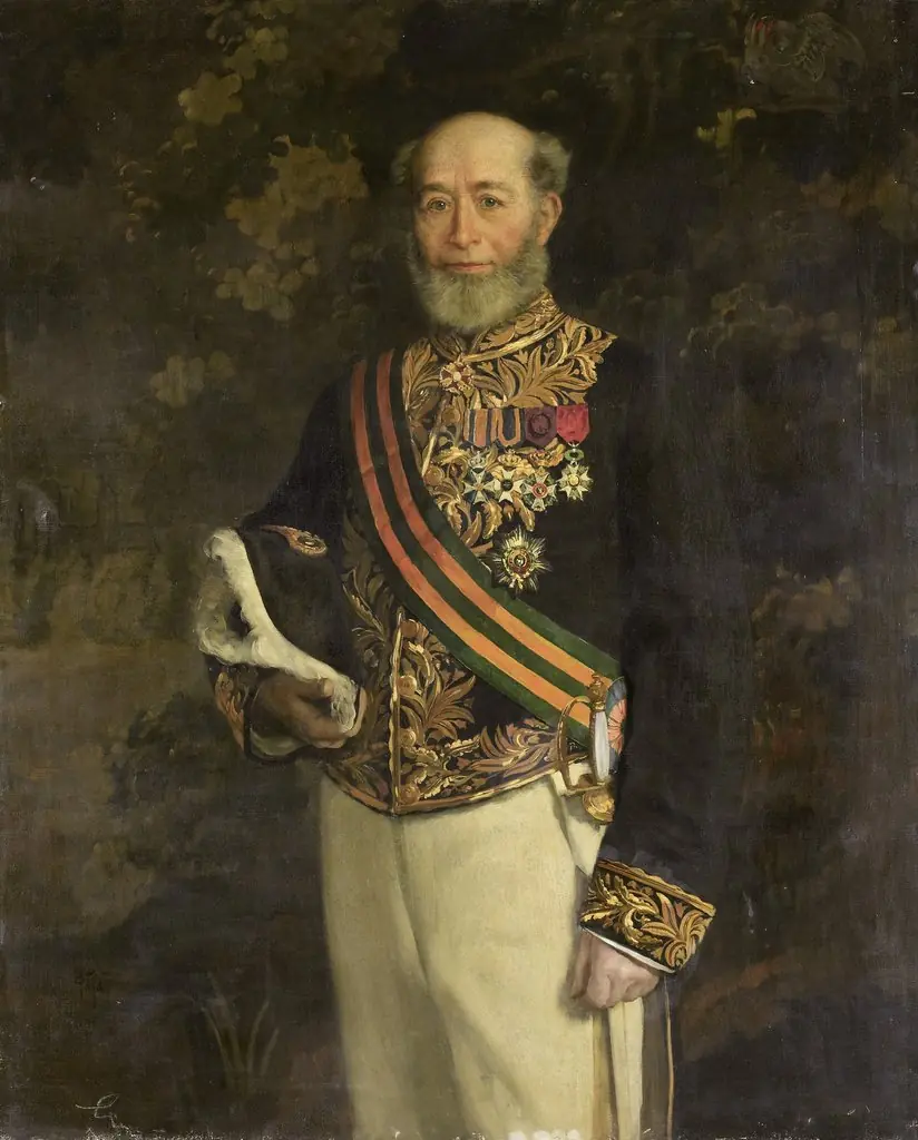 Frederik s'Jacob (1822-1901). Gouverneur-generaal (1880-84), by Pieter de Josselin de Jong