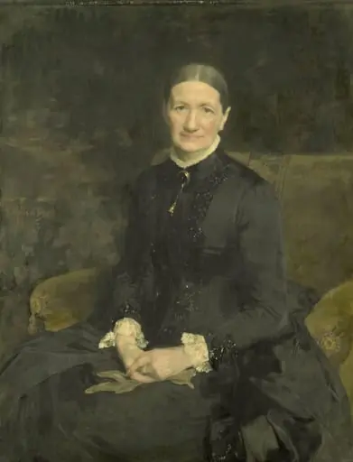 Mrs A.J. Zubli-Maschhaupt, by Pieter de Josselin de Jong