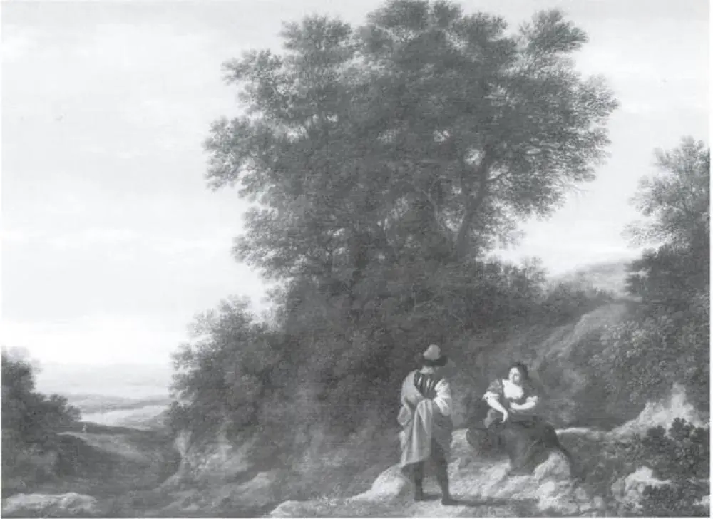 Landscape with a Couple, by Pieter de Molijn