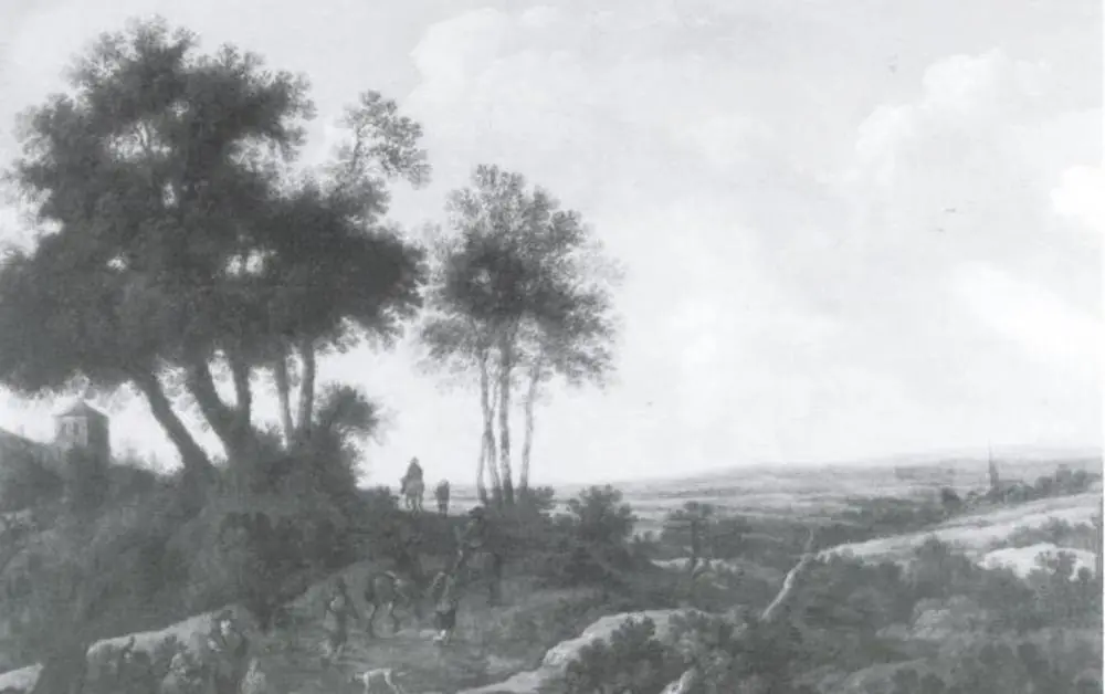 Landscape with Riders, by Pieter de Molijn