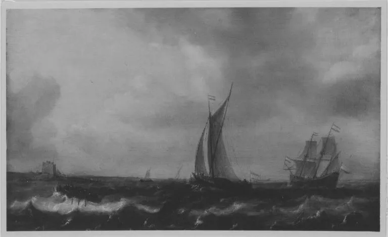 Seestück, by Pieter de Zeelander, unspecified, 1644
