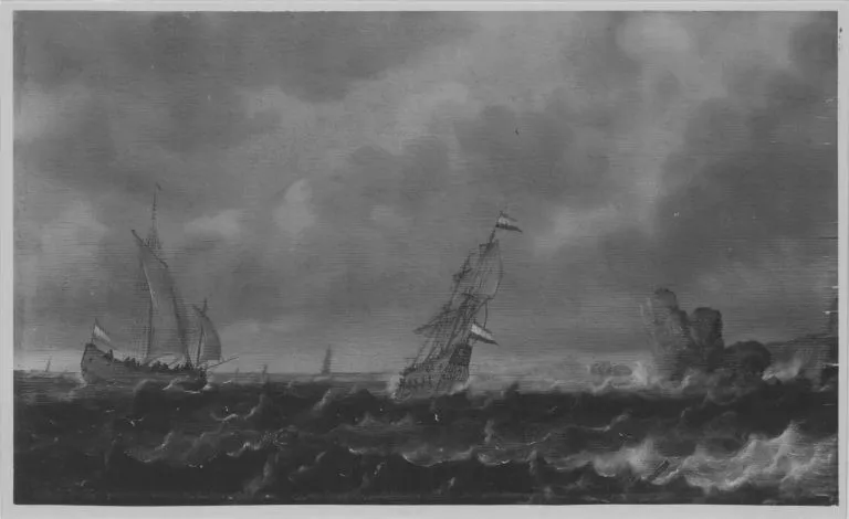 Seestück, by Pieter de Zeelander, unspecified, 1647