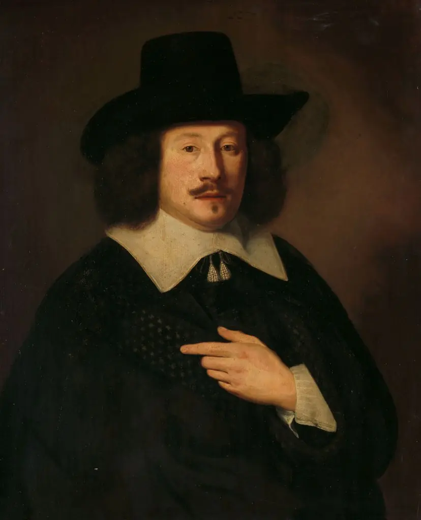 Portrait of a man, by Pieter Dubordieu