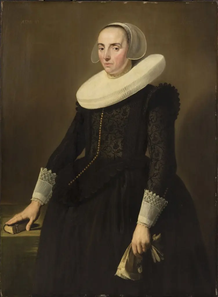 Portrait of Jeanne de Planque, by Pieter Dubordieu