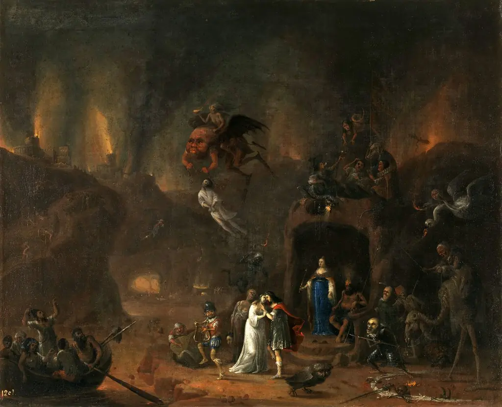 Orpheus and Eurydice in the Underworld, by Pieter Fris