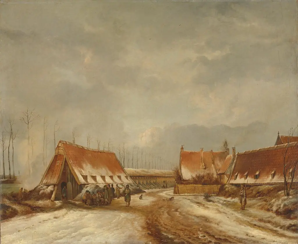 The Casemates of Naarden in 1814, by Pieter Gerardus van Os