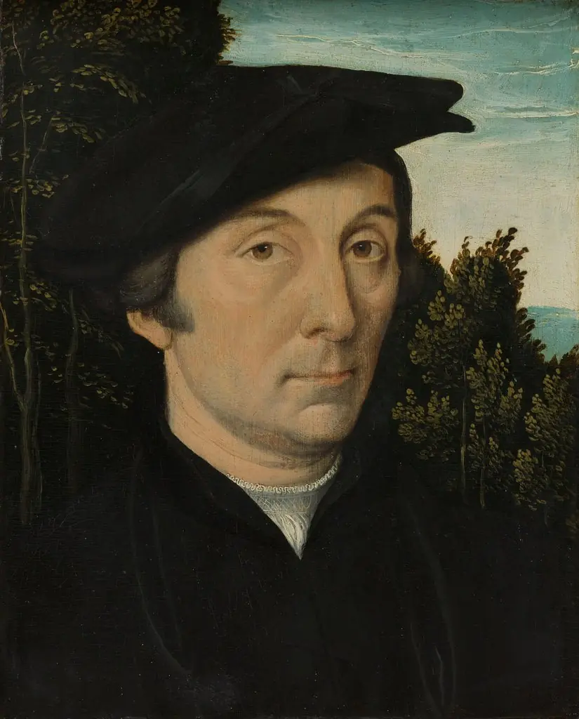 Portrait of a man, by Pieter Gerritsz.