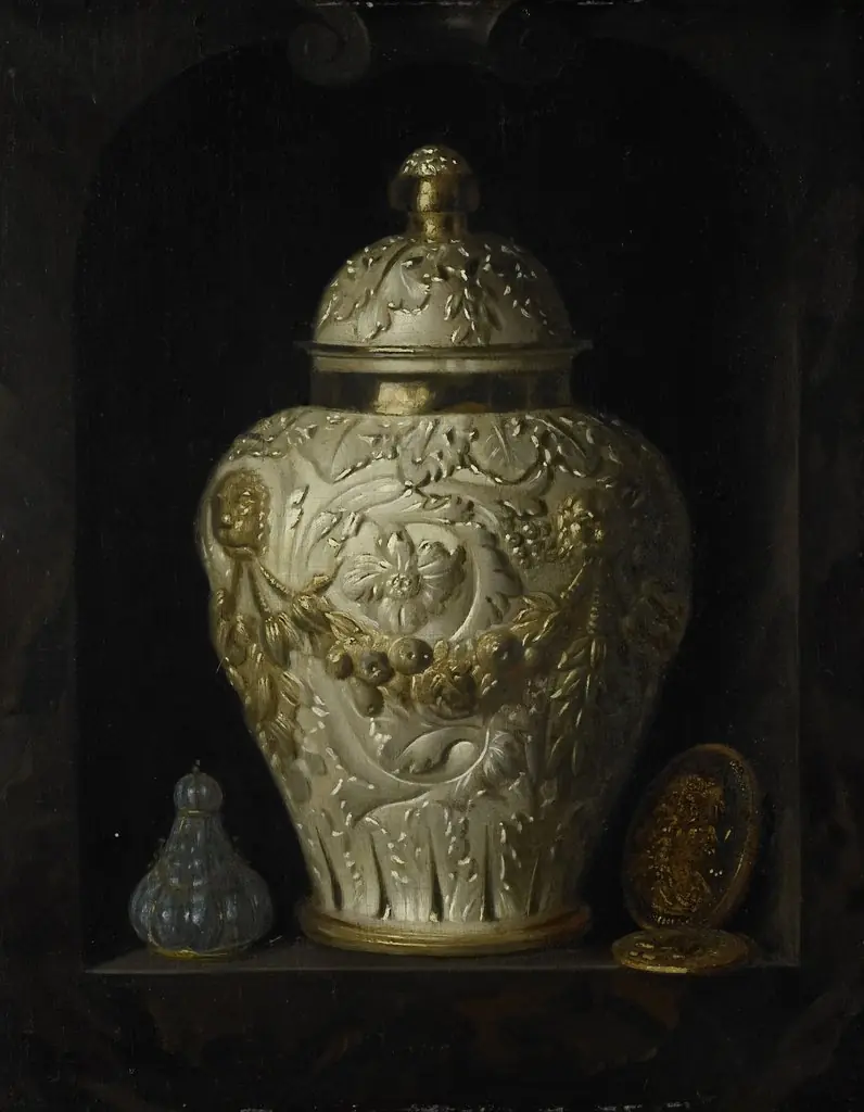Still Life with a Ginger Pot, by Pieter Gerritsz van Roestraten