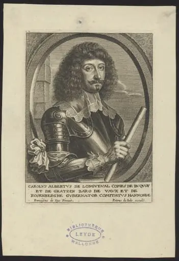 Portrait of Charles, Count of Bucquoy, by Pieter (II) de, Jode
