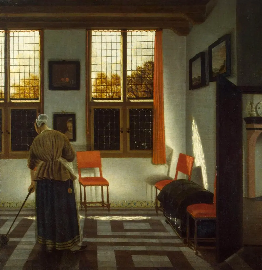 Room in a Dutch House, by Pieter Janssens Elinga