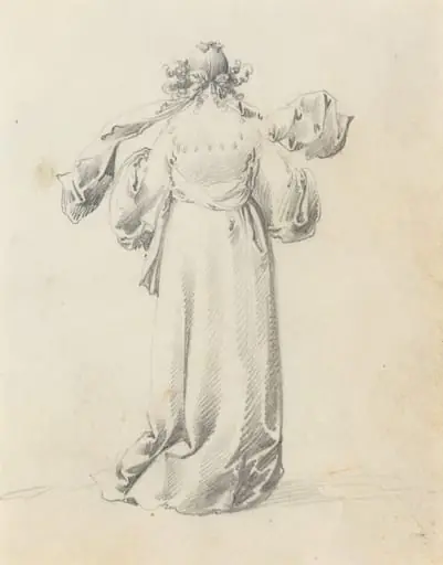 Lady Seen from Behind, by Pieter Jansz Quast