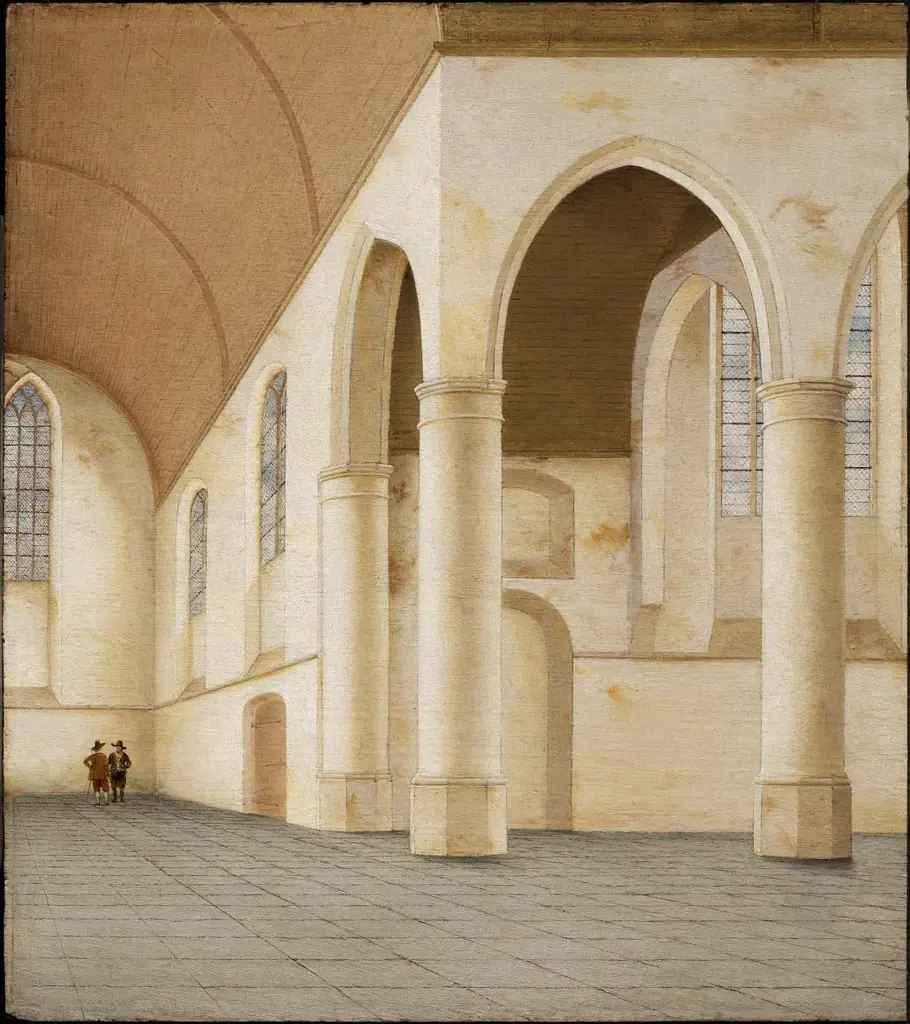 Church of Saint Odulphus, Assendelft, by Pieter Jansz Saenredam