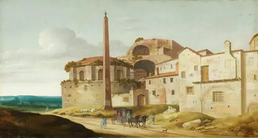 Church of Santa Maria della Febbre, Rome, by Pieter Jansz Saenredam