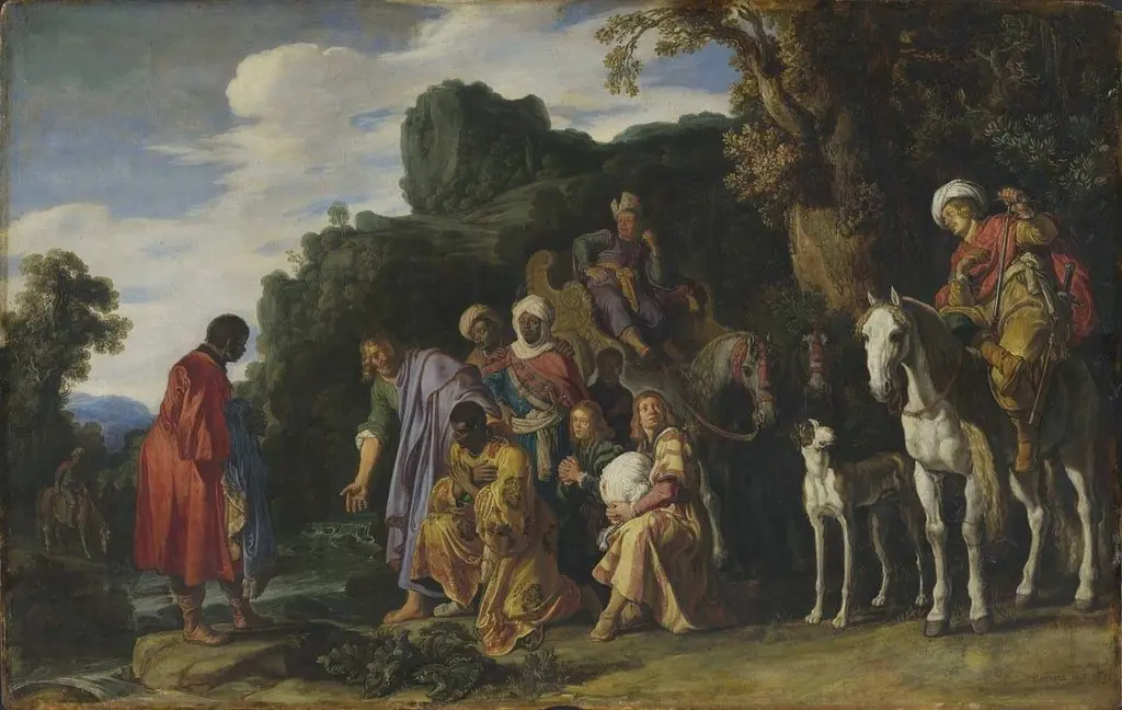 Die Taufe des Mohrenkämmerers, by Pieter Lastman