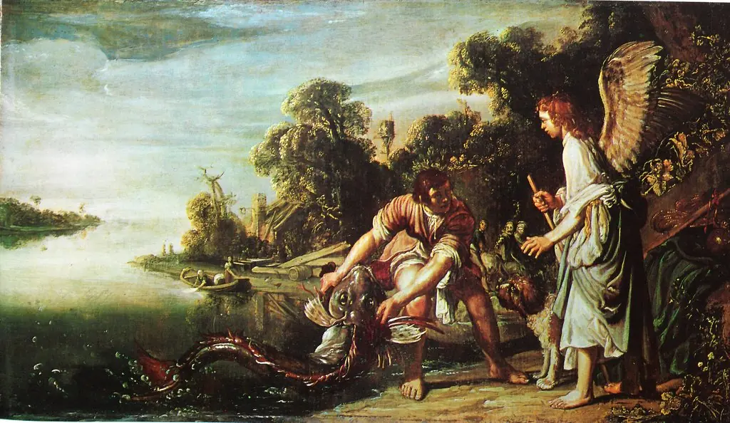 The Angel and the Young Tobit with the Fish, by Pieter Lastman