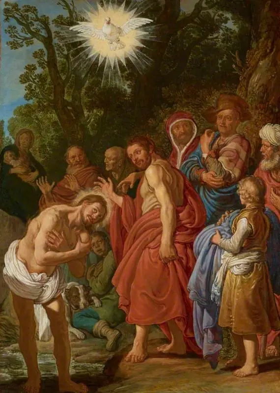 The Baptism of Christ, by Pieter Lastman
