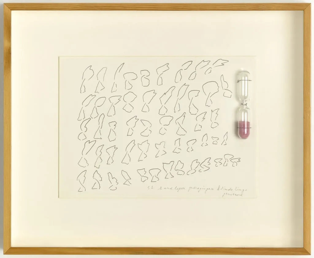 Untitled, by Pieter Laurens Mol, graphite, 1973