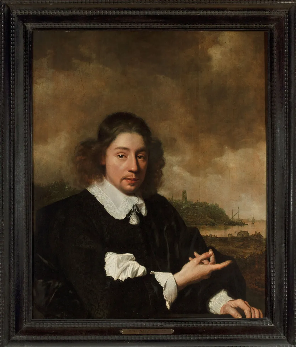 Portrait of a Man, by Pieter Nason, oil, 1648