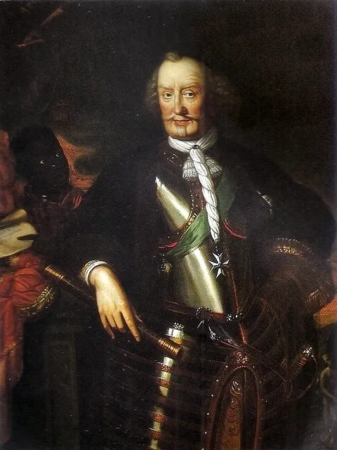 Portrait of John Maurice, Prince of Nassau-Siegen, by Pieter Nason, oil