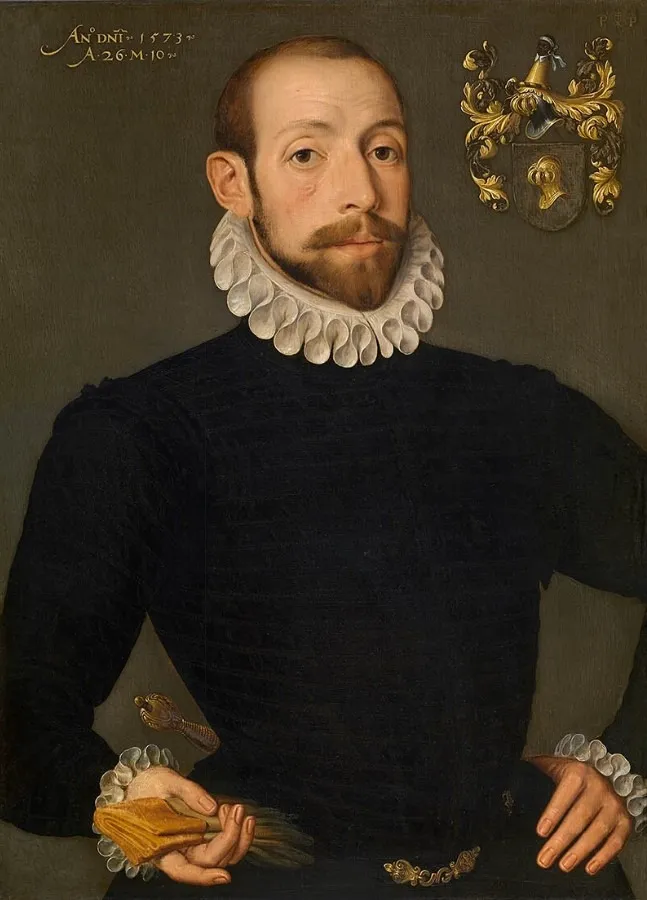 Olivier Nieulant, by Pieter Pourbus, oil, 1573