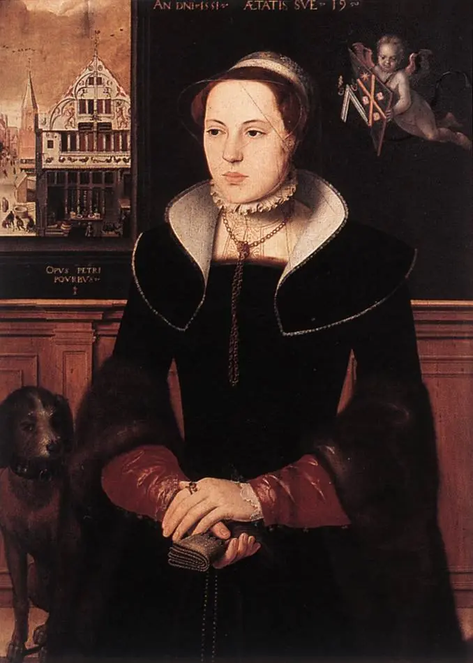 Portrait of Jacquemyne Buuck, by Pieter Pourbus