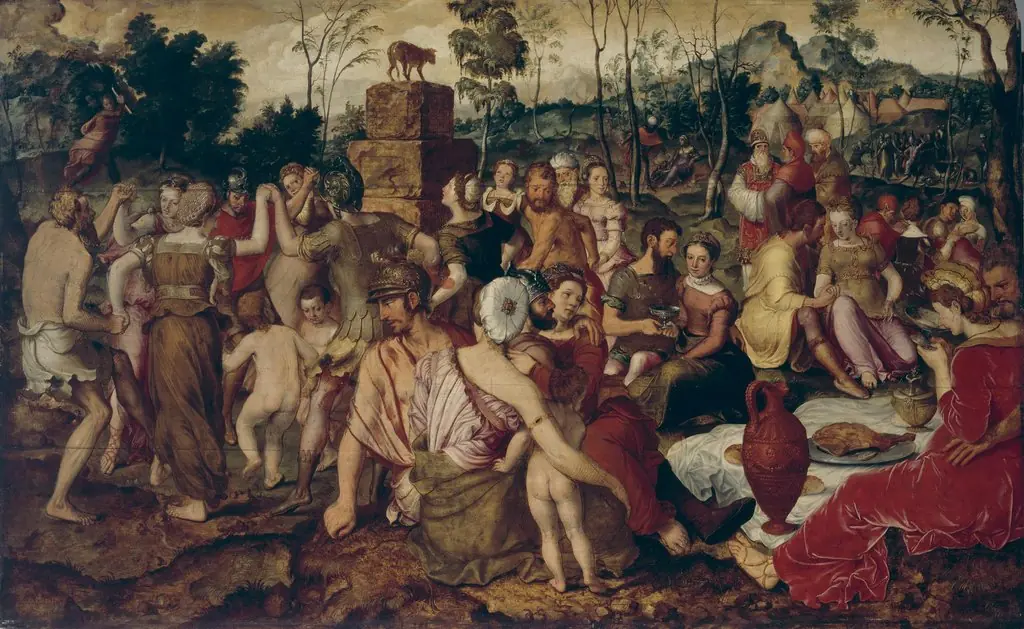 The Golden Calf, by Pieter Pourbus
