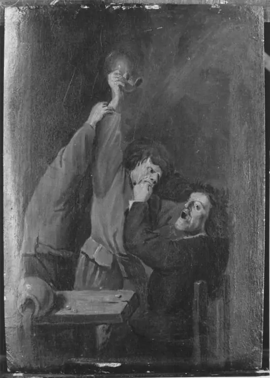 Bauernschlägerei (?), by Pieter Quast
