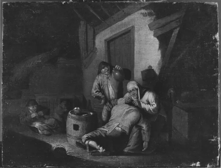 Häusliche Szene, by Pieter Quast