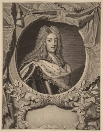 King George II, by Pieter Stevens van Gunst