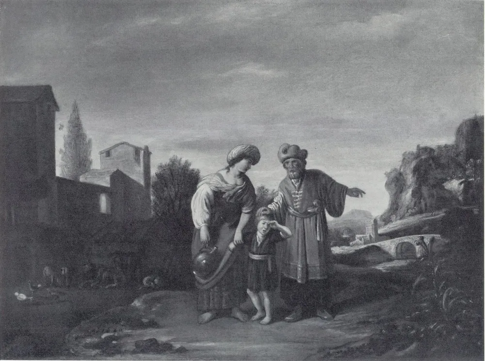 The Expulsion of Hagar, by Pieter van Bie, 1642