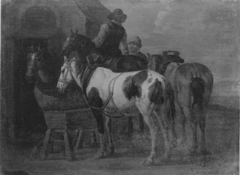 Pferde, by Pieter van Bloemen