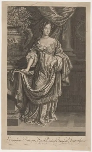 Mary of Modena, as Duchess of York, by Pieter van der Banck