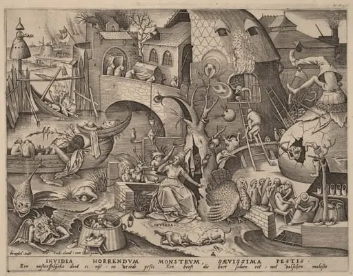 Envy, by Pieter van der Heyden