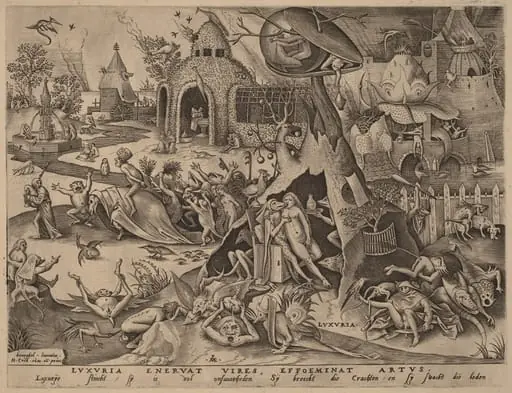 Lust, by Pieter van der Heyden