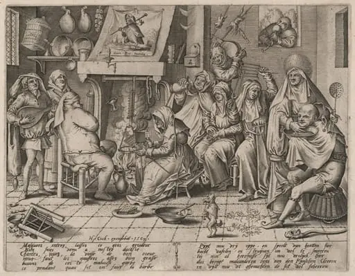 Shrove Tuesday, by Pieter van der Heyden