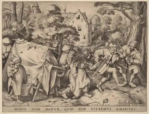 The Wedding of Mopsus and Nisa, by Pieter van der Heyden