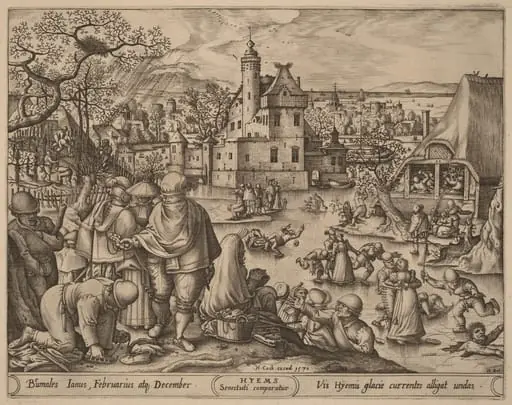 Winter, by Pieter van der Heyden