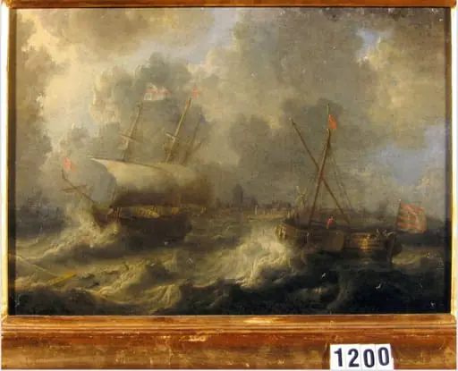 Furtună la mal, by Pieter van der Velde