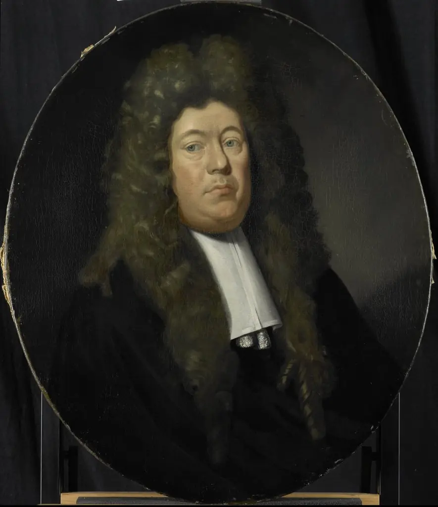 Portrait of Adriaen Paets, Director of the Rotterdam Chamber of the Dutch East India Company, elected 1668, by Pieter van der Werff