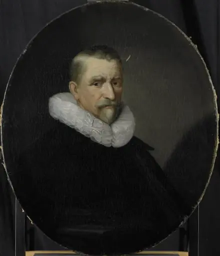 Portrait of Cornelis Jansz Hartigsvelt, Director of the Rotterdam Chamber of the Dutch East India Company, elected 1639, by Pieter van der Werff