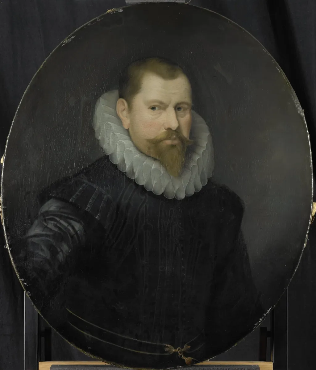 Portrait of Cornelis Matelieff the Younger, Director of the Rotterdam Chamber of the Dutch East India Company, elected 1602, by Pieter van der Werff, unspecified, 1708