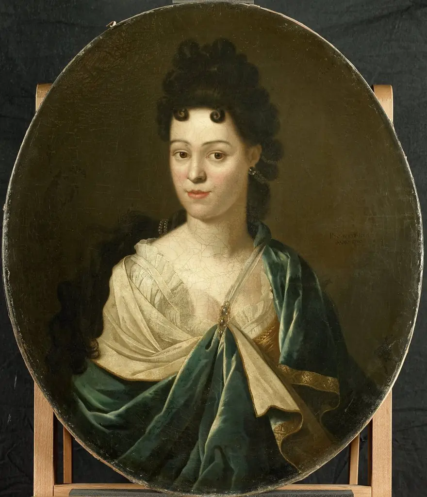 Portrait of Mrs. Brust-Batailhy, by Pieter van der Werff