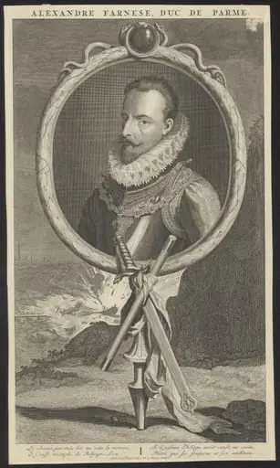 Portrait of Alexander Farnese, Duke of Parma, by Pieter van, Gunst