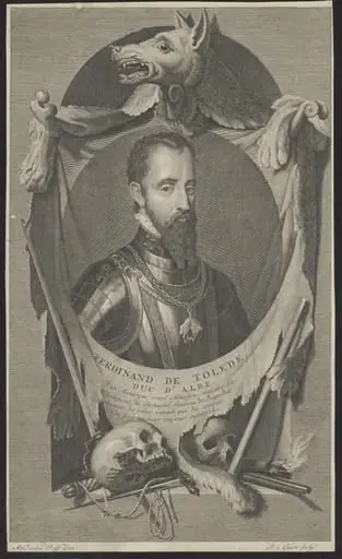 Portrait of Ferdinand de Toledo, Duke of Alva, by Pieter van, Gunst